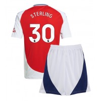 Arsenal Raheem Sterling #30 Hemmatröja Barn 2024-25 Kortärmad (+ Korta byxor)